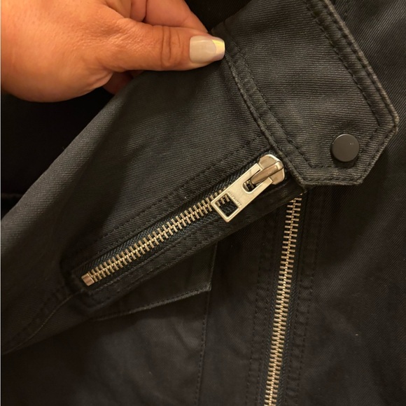 All Saints Hendon Moto Jacket (Size US 0 / UK 4 / EU 32) - Picture 9 of 16